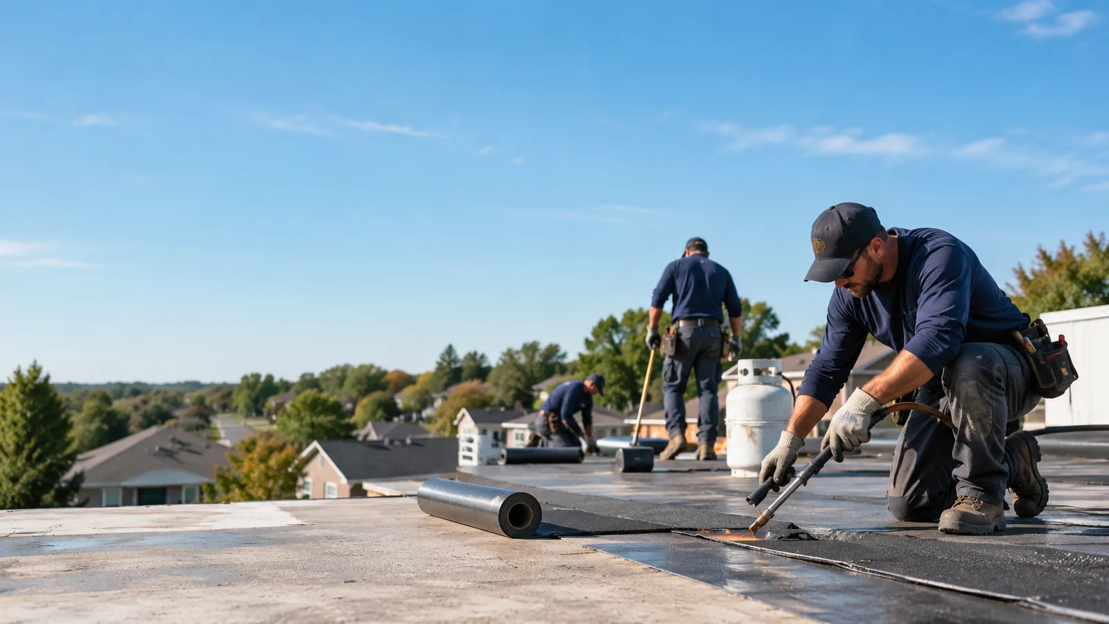 Flat Roof Leak Repair providers in Cornell, WI